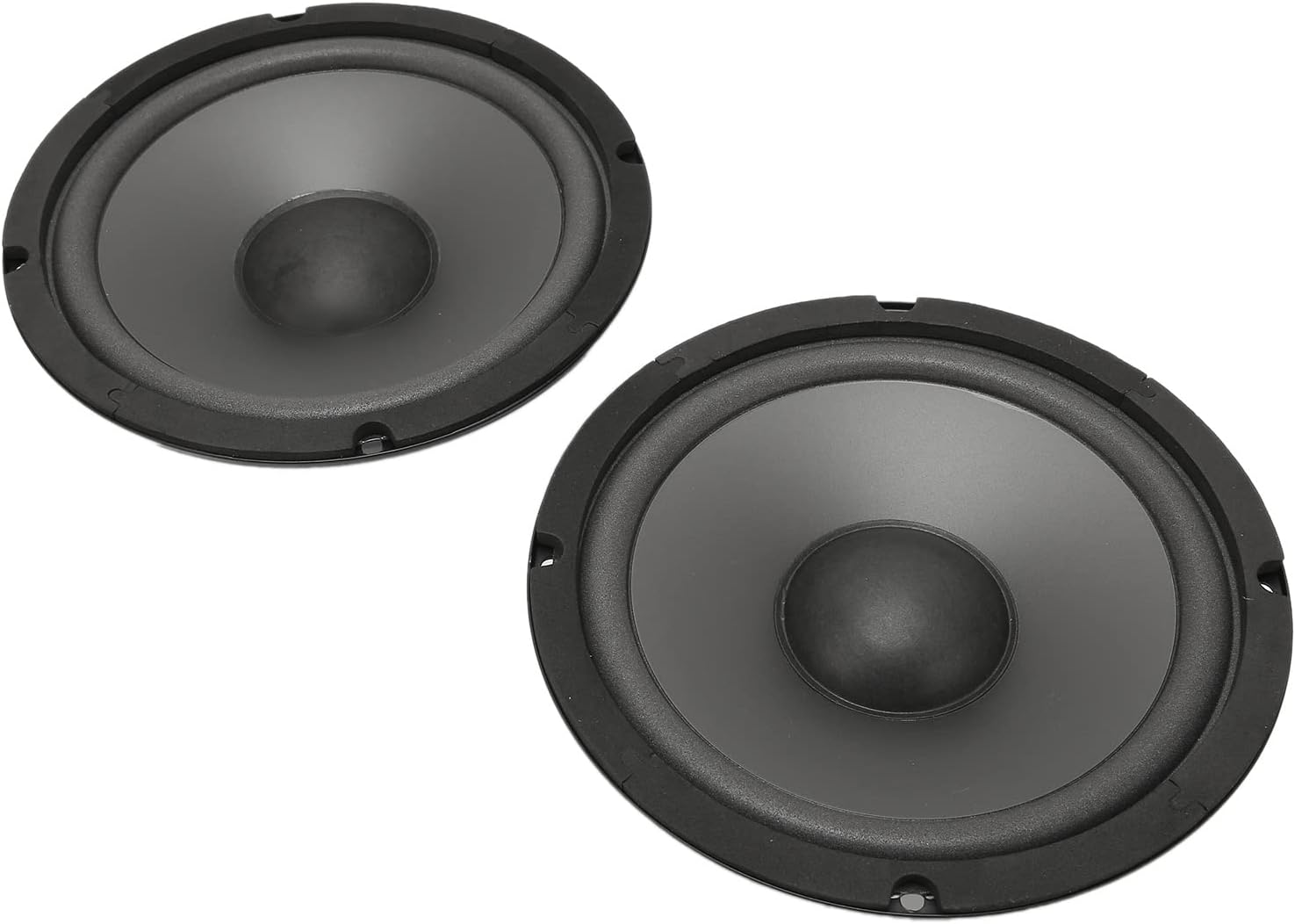Generic 6.5 Inch 2-Pack Coaxial Car Speakers, 600W Max Power, 93dB Sensitivity, 4-Ohm Impedance, Flush Mount, 60Hz-20KHz Frequency Response