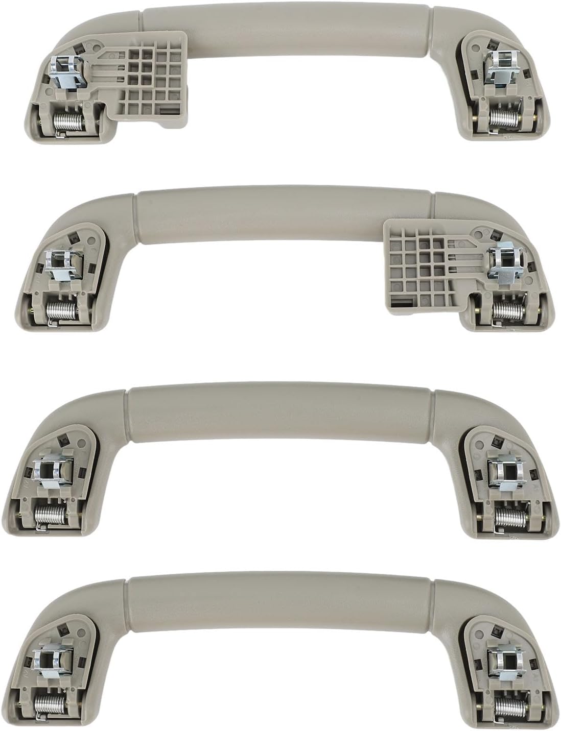 BROLEO 4pcs Front Roof Handle Pull Grab Handle, Interior Grab Handle Compatible with Camry XV40 2006-2013, 2008-2019, Prado 2014-2019, Comfortable Grip Assist Handle