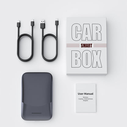 Wireless Android Auto Car Adapter, Plug & Play Dongle For Phones Fit 2015 And Above Cars Converts Wired To