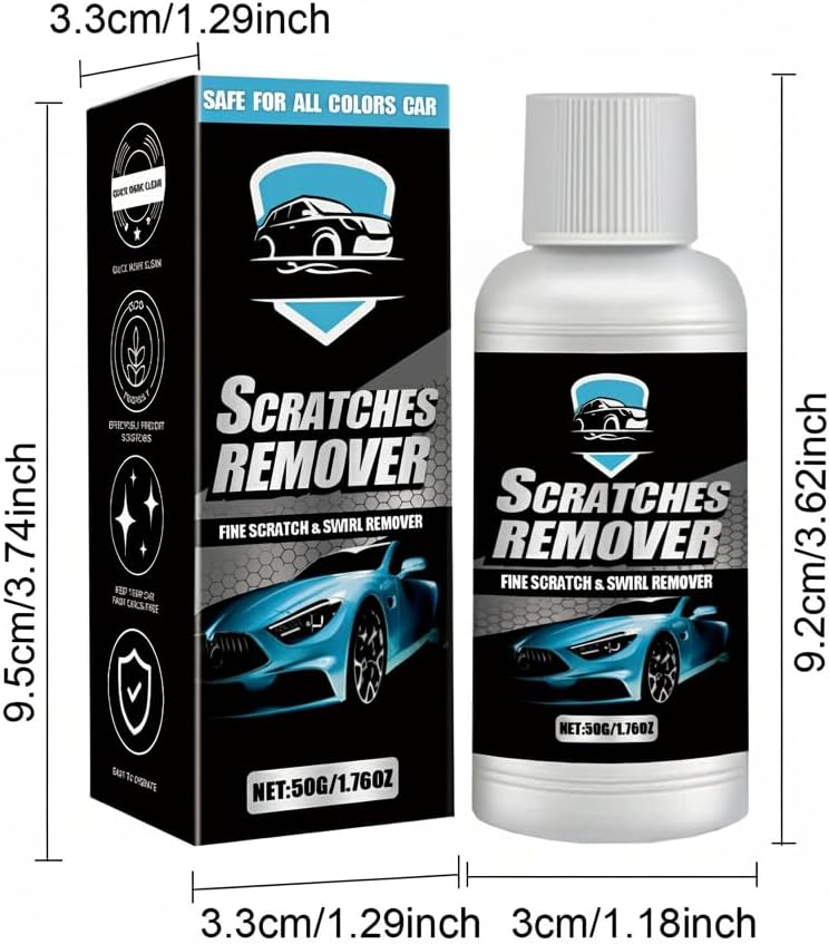 Car Scratch Remover Stain Remover Clean and Polish Car Paint Refurbishment Removers Stain Cream