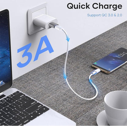محول USB C إلى USB من أريكيجي [عبوتين]، محول ثاندربولت 3 إلى USB 3.0 OTG متوافق مع ماك بوك برو، بيكسل بوك، والمزيد من الأجهزة بمنافذ USB-C (أسود)
