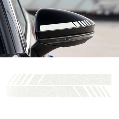 SINGARO Car Exterior Accessories Rear View Mirror Stickers Decor Car Body Sticker Vinyl 4pcs (Black)
