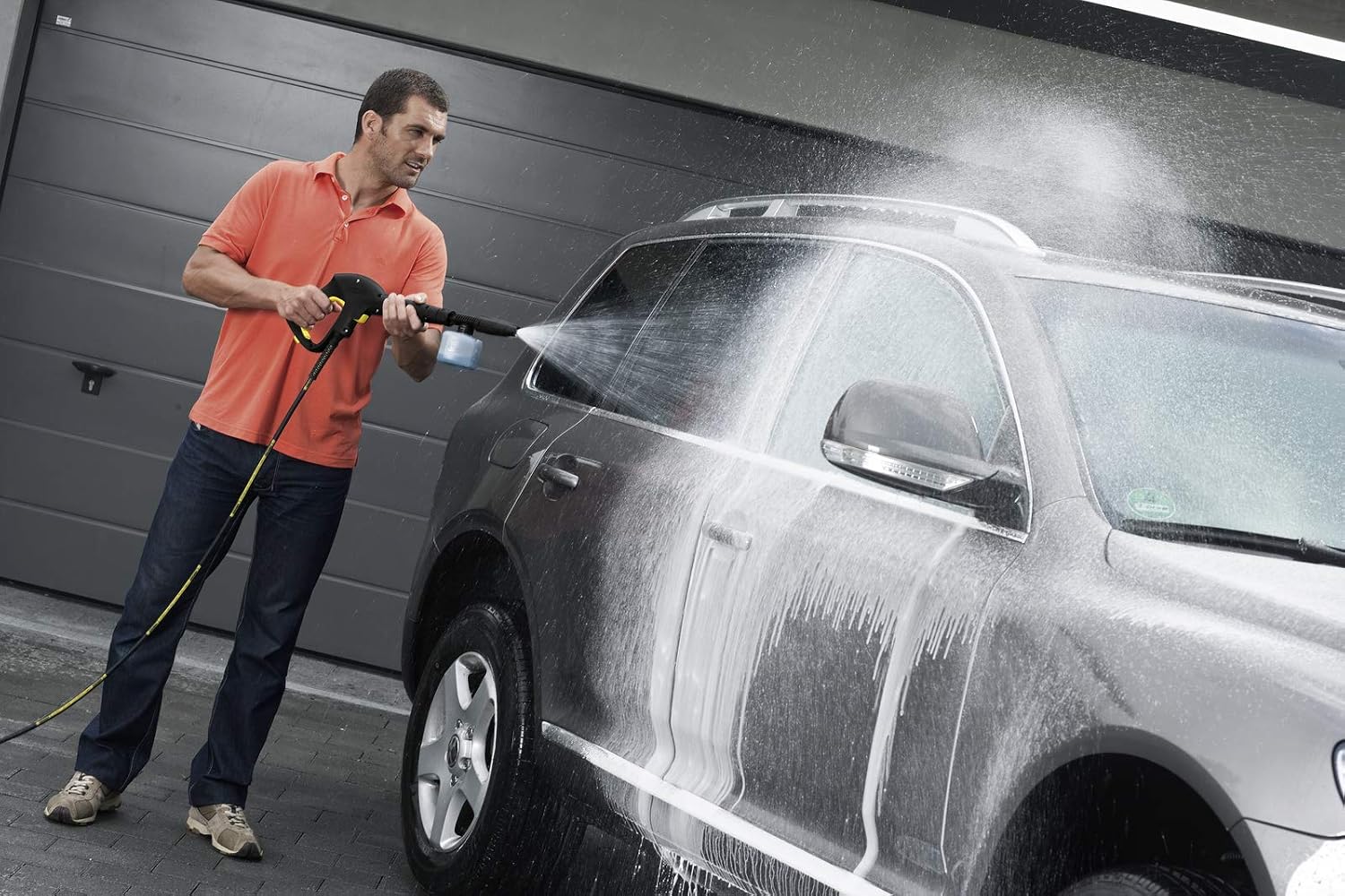 Karcher RM 619 Car Shampoo (5L) - Foaming Vehicle Cleaner for Pressure Washers, Gentle on Paint & Plastic, Ph-Neutral & Biodegradable, Made in Germany, Ideal for Cars & Motorbikes