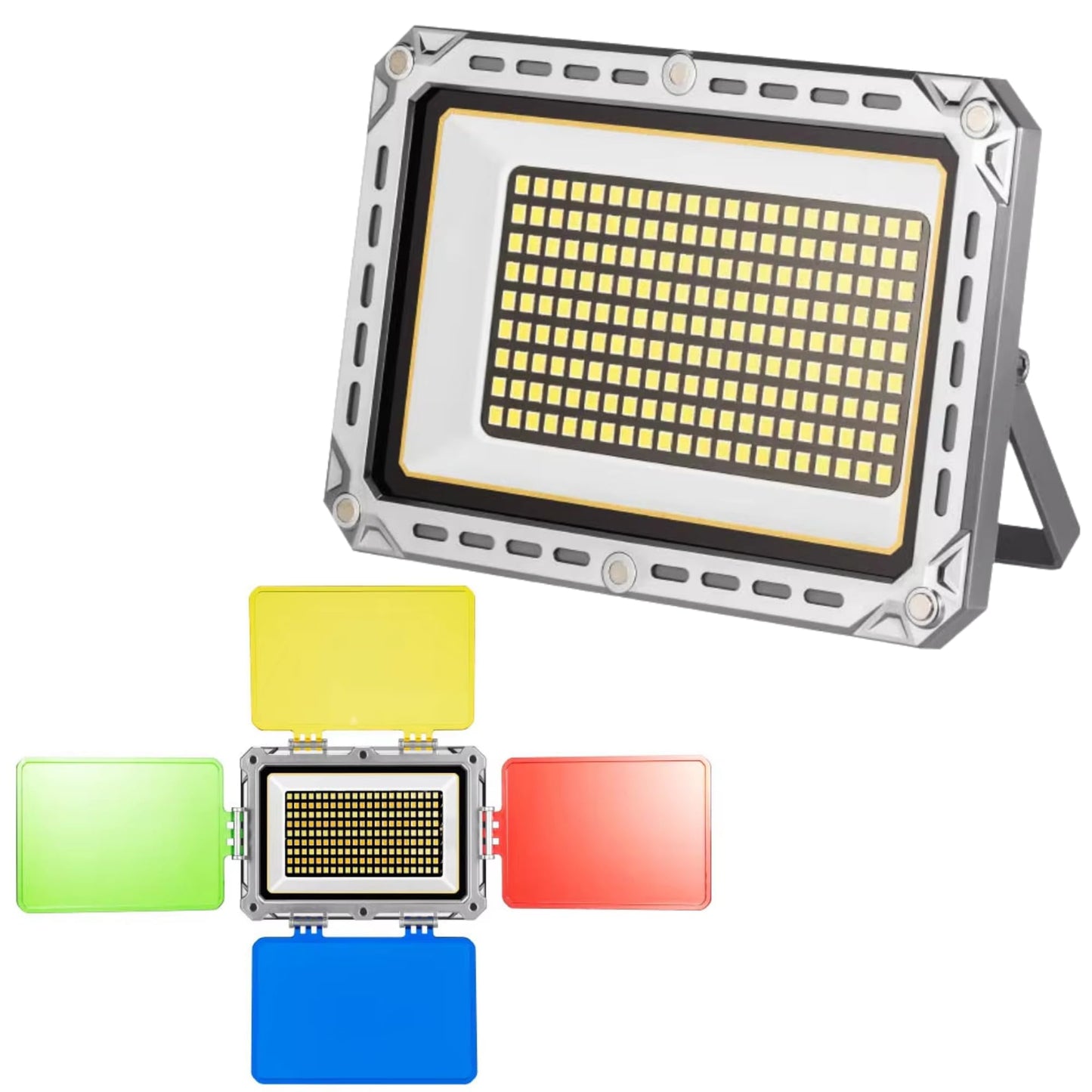 Portable LED Camping Lantern-Cordless Work Light Magnetic Camping Essentials-Detachable Tripod-Rechargeable with Stand-Indoor Outdoor Home LED Flashlights for Camping,Hiking,Fishing,Travel (Light)