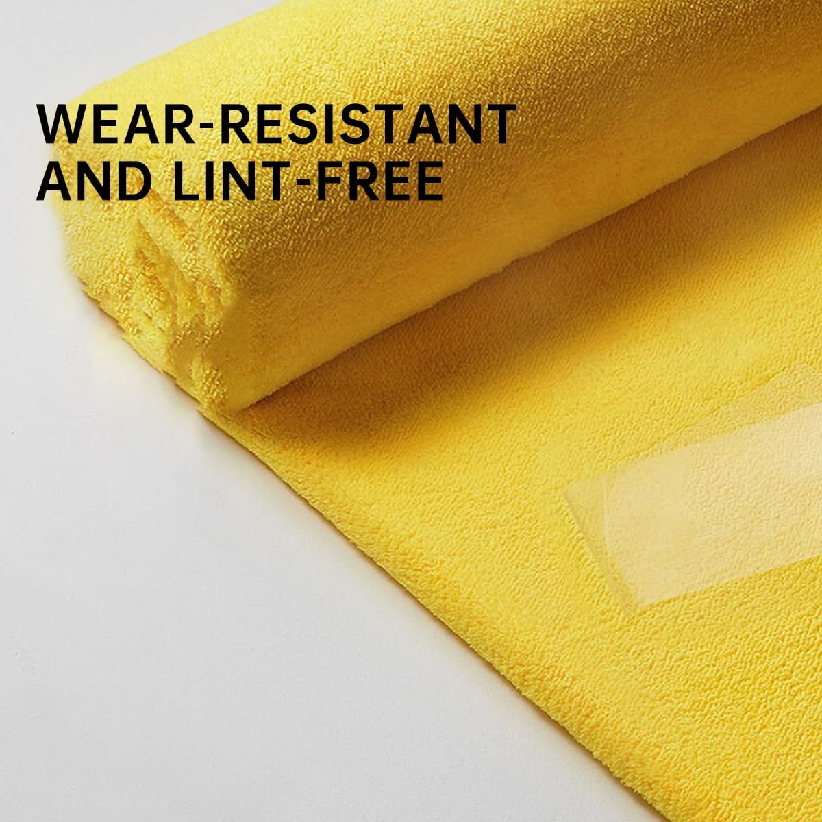 ECVV Microfiber Car Drying Towel for Car Cleaning and Detailing, Double Sided, Extra Thick Plush Lint Super Absorbent Detailing Towel for Car | Windows | Screen and Kitchen | 50 * 70cm | 1PIECE