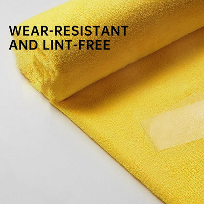 ECVV Microfiber Car Drying Towel for Car Cleaning and Detailing, Double Sided, Extra Thick Plush Lint Super Absorbent Detailing Towel for Car | Windows | Screen and Kitchen | 50 * 70cm | 1PIECE