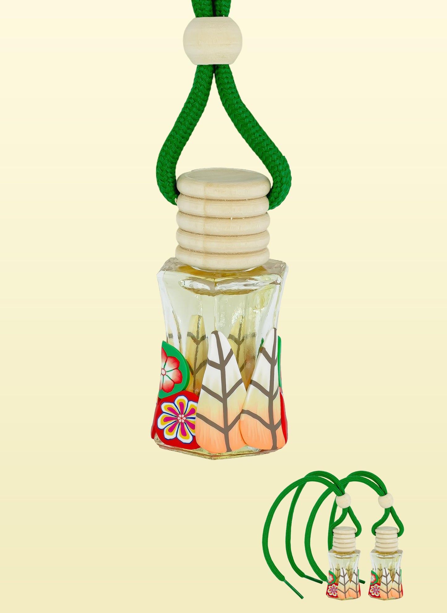 معطر هواء معلق من كونكورد - 10 مل برائحة بطيخ العسل، للاستخدام في السيارة والمنزل، يدوم لمدة 60 يومًا، عبوة من قطعة واحدة