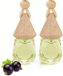 موزع معطر هواء للسيارة من قطعتين برائحة الياسمين والارز، معطر سيارة معلق حتى 120 يوم مع مشبك لفتحة التهوية، موزع عطر قوي للسيارة للنساء والرجال
