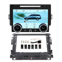 Cryfokt 1080P HD Display Car AC Touchscreen, 10in ABS and Metal with LCD, Day and Night Mode, Easy to Operate for V8