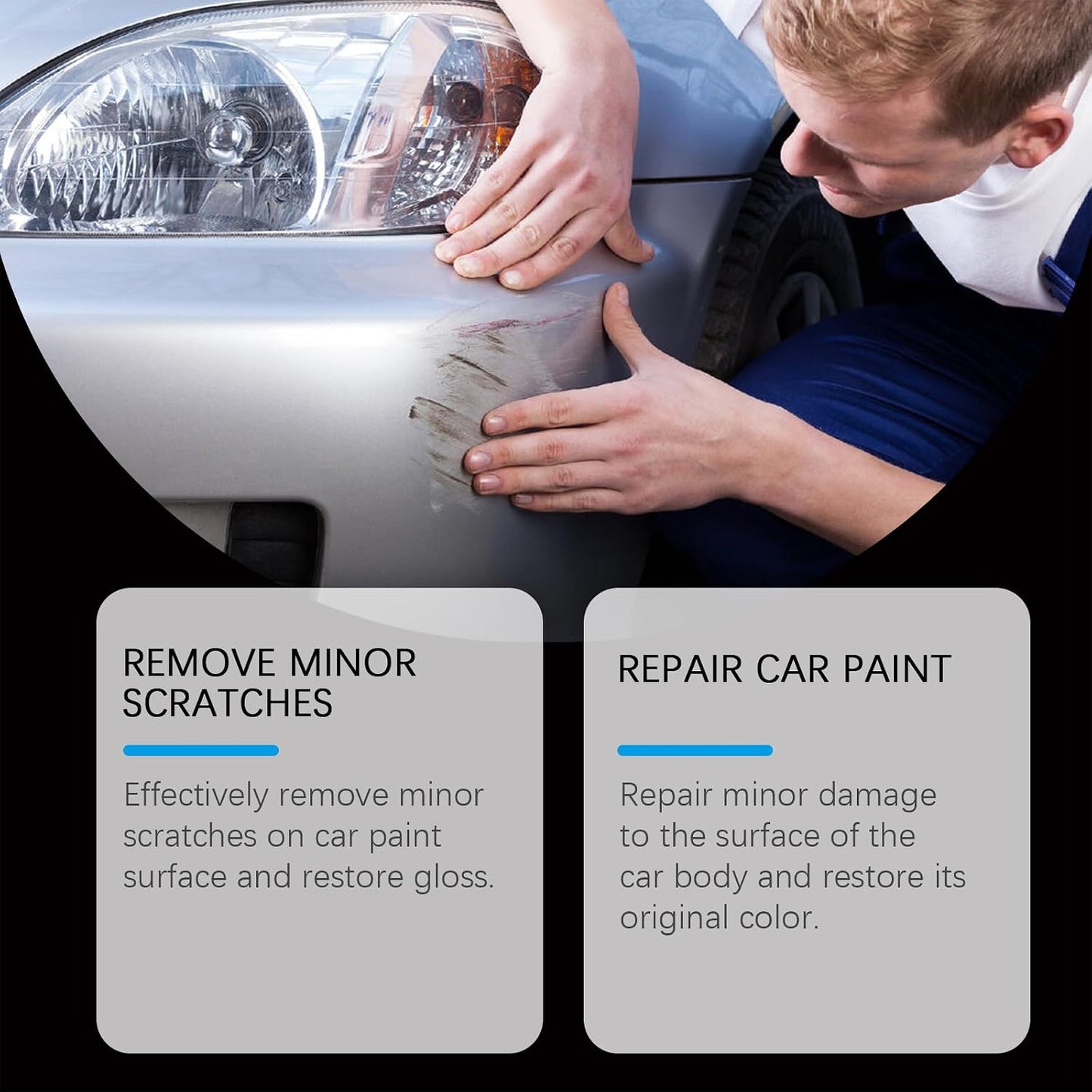 Car Scratch Remover Stain Remover Clean and Polish Car Paint Refurbishment Removers Stain Cream