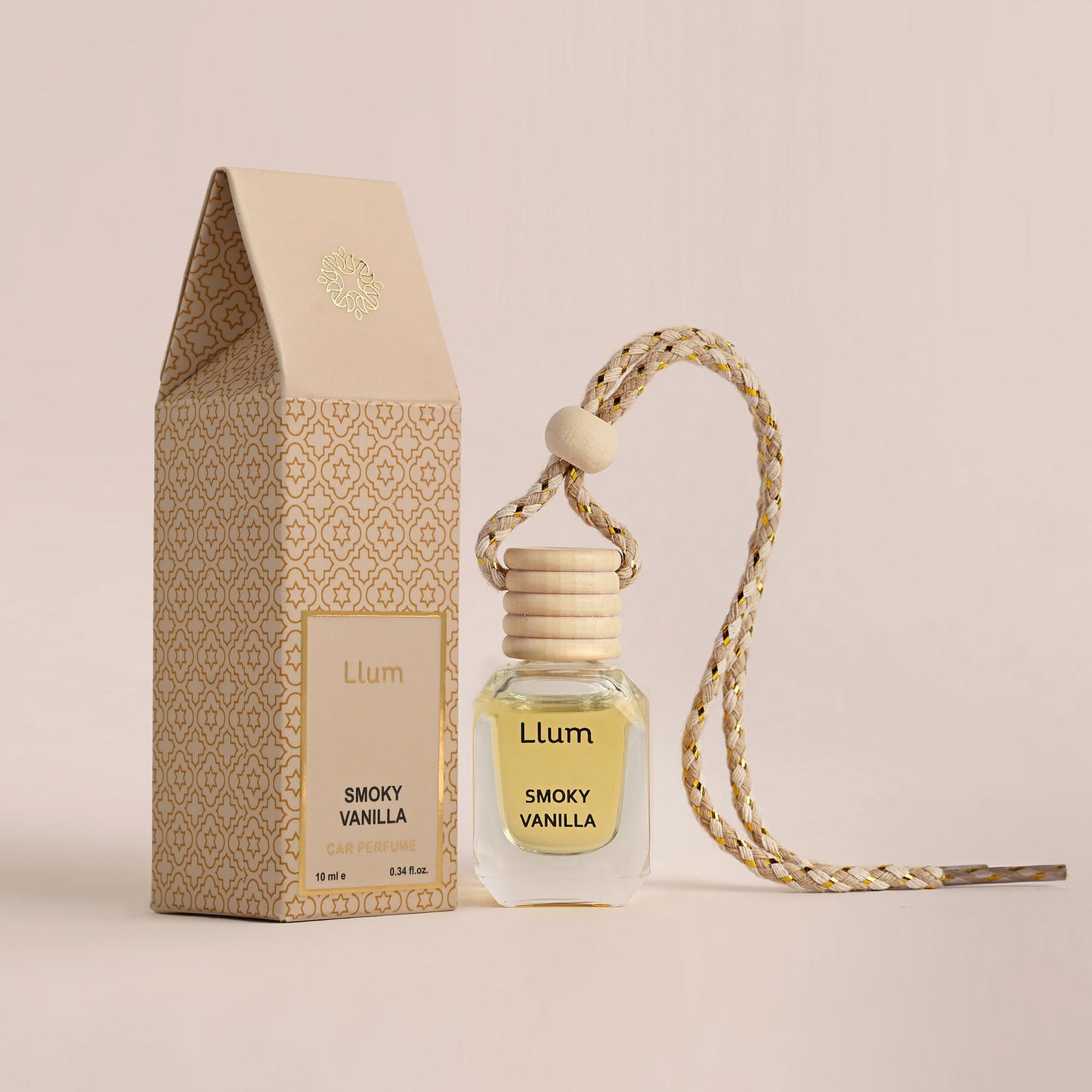 معطر هواء معلق للسيارة برائحة العنبر والفانيليا من لوم |10 مل، عبوة من قطعة واحدة |فاخر، عضوي خالٍ من السموم، خالٍ من الكحول، عطر |ملحق داخلي لرائحة عطرة |عطر يدوم طويلاً