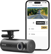 70Mai Dash Camera For Cars, 1080P, 130° Wide Angle, Built-In Wifi Dash Cam, Emergency Recording, App Control Dashboard, Car Camera Recorder With Night Vision, G-Sensor, Car Dvr, Hbv00000He474