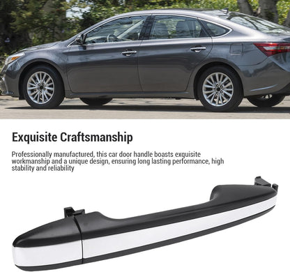 Ejoyous Car Exterior Door Handle, Fits Avalon 2013-2018/Venza 2009-2013, ABS Material Installation, OEM Standard Precision Crafted Durable, with Cover (Rear Right 15152062)