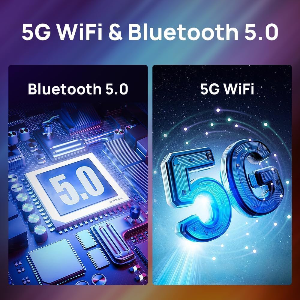 صندوق ماجيك لاسلكي بتقنية الذكاء الاصطناعي 3 في 1، اندرويد 13.0، سناب دراغون 6225، 8GB+128GB، دعم كاربلاي لاسلكي/اندرويد اوتو