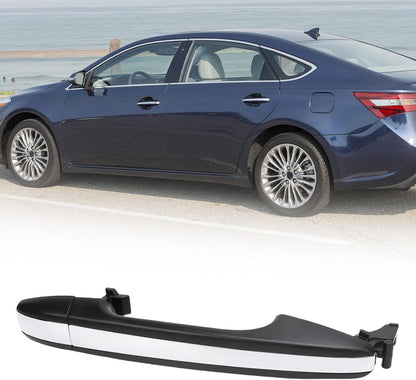 Ejoyous Car Exterior Door Handle, Fits Avalon 2013-2018/Venza 2009-2013, ABS Material Installation, OEM Standard Precision Crafted Durable, with Cover (Rear Right 15152062)