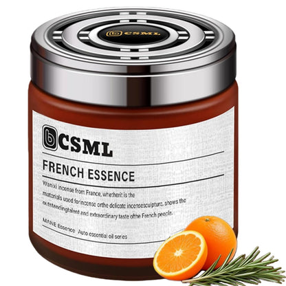 معطر جو للسيارة من تشنغهو، معطر جو صلب مصنوع من تركيبة نباتية طبيعية 100% ويزيل الروائح في الحمامات والسيارات وغرفة المعيشة، اكسسوارات سيارة مقاومة للحرارة (ياسمين)