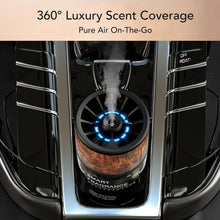 Smart Car Air Freshener Diffuser - Waterless Diffusers for Essential Oils, Ultrasonic Mist Auto On/Off, 3 Adjustable Modes, 160 ML Long Lasting 3 Months, Luxury Natural Cologne for Car, Office