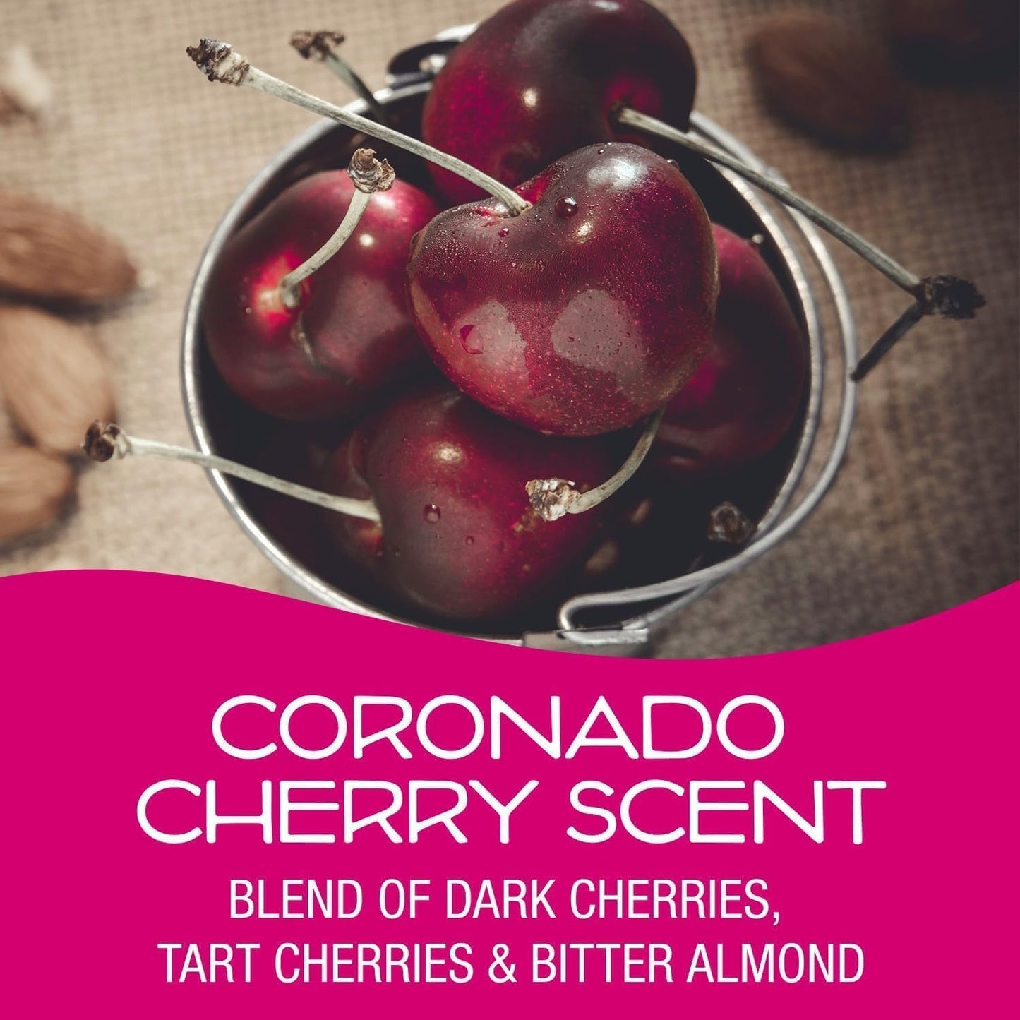 California Car Scents California Scents Ccs-007 Air Freshener Cherry Scent, Coronado Cherry, 12 Units