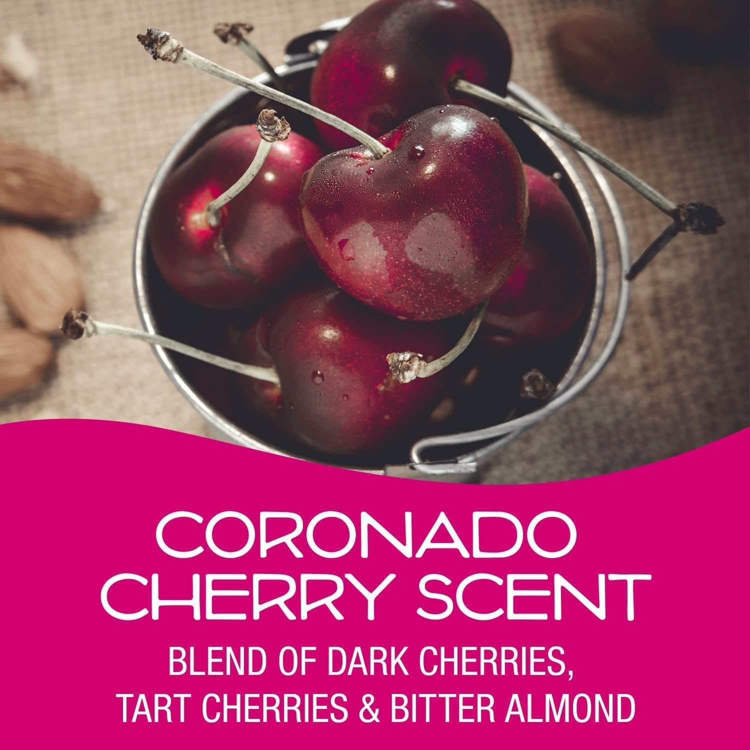 California Car Scents California Scents Ccs-007 Air Freshener Cherry Scent, Coronado Cherry, 12 Units