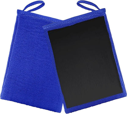 Microfiber Clay Mitt, Clay Bar Towel, Clays Towel Auto Detailing, Reusable Car Wash Glove, High-Efficiency Cleaning, for Car Detailing, Paint Surface Cleaning, Auto Exterior Care.