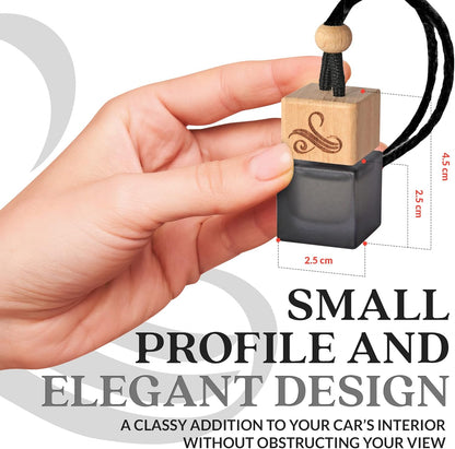 معطر جو للسيارة من كريد للرجال، عطور سيارة مستوحاة من عطر افينتوس، معطر هواء قوي بتقنية ازالة الروائح الكريهة، معطر جو للسيارات برائحة جشع من بيرفيا