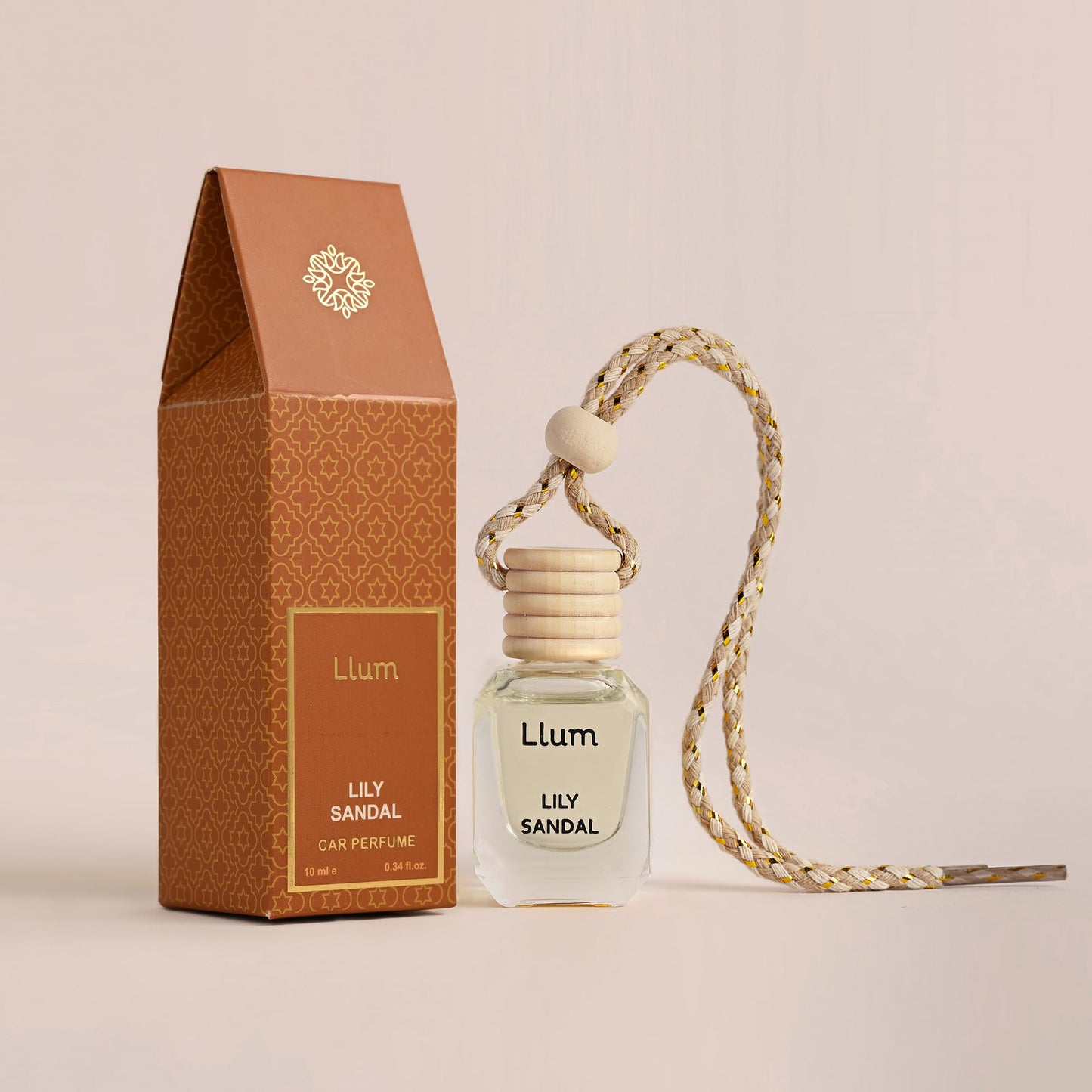 معطر هواء معلق للسيارة برائحة العنبر والفانيليا من لوم |10 مل، عبوة من قطعة واحدة |فاخر، عضوي خالٍ من السموم، خالٍ من الكحول، عطر |ملحق داخلي لرائحة عطرة |عطر يدوم طويلاً