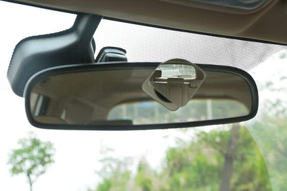 2 Pack - Fan Shaped 1.97" Mirrors Blind Spot Mirror for Car, Universal Fit, HD, Stick on, Frameless, Convex, Wide Angle, Rear View Mirror