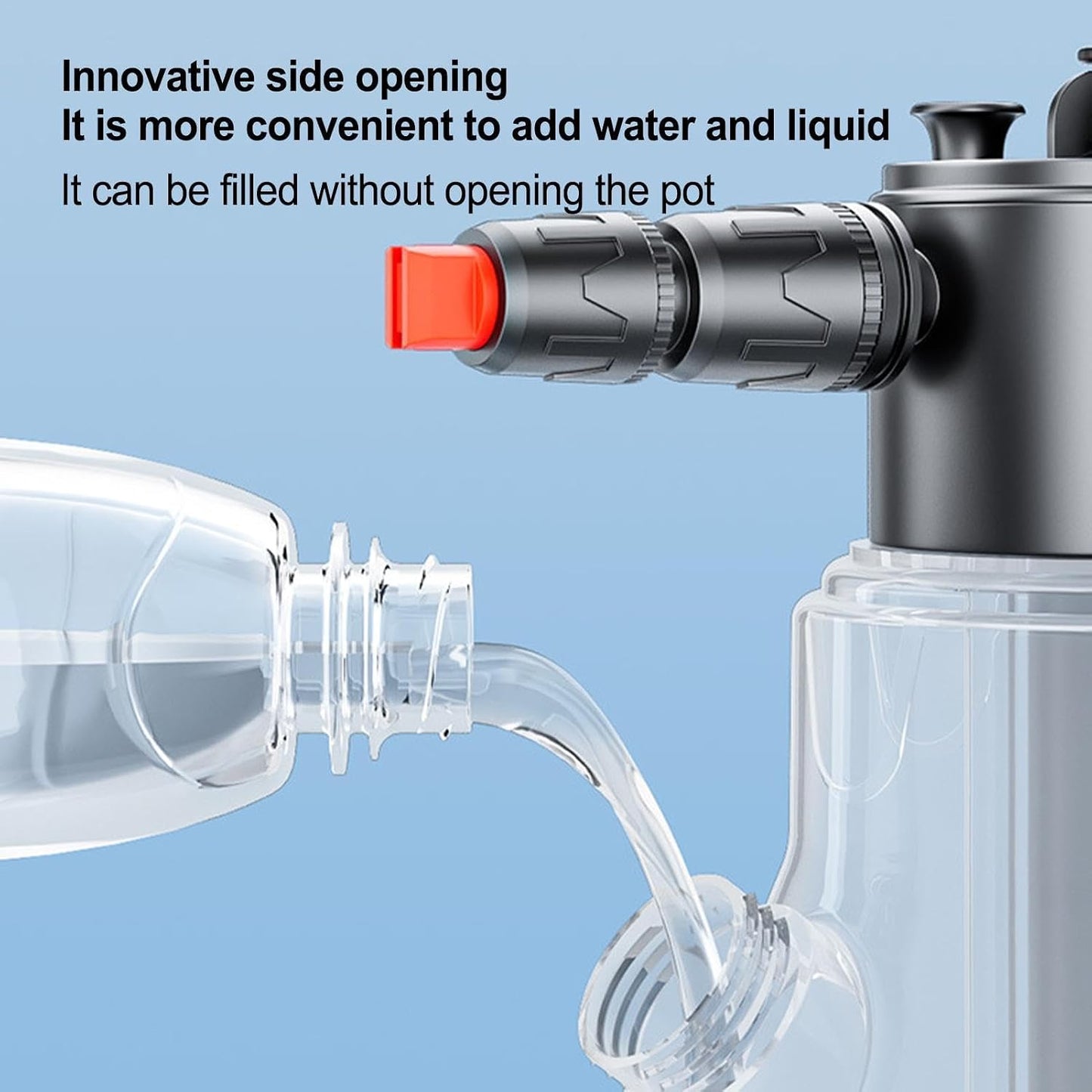 Car Wash Foam Sprayer, Hand Pressure Anti-Slip Foam Sprayer | Liquid Foam Pump Sprayer | Sprayer Full Function Pressure Atomizer and Pump Sprayer for Home, Garden and Car Detailing and Washing (2L)