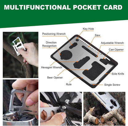 SYOSI First Aid Kit, 338 Pcs Waterproof Emergency Kit Survival Gear Trauma Kit with Essential Emergency Medical Supplies, Suitable for Travel Home Office Vehicle Outdoor Camping Hiking