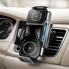 Wireless Car Charger Phone Holder, 360° Rotation, Fast Charging Car Mount with Auto Clamp, Air Vent Mobile Holder, Universal Car Phone Mount for iPhone & Android Devices (Wireless1)
