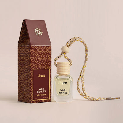 معطر هواء معلق للسيارة برائحة العنبر والفانيليا من لوم |10 مل، عبوة من قطعة واحدة |فاخر، عضوي خالٍ من السموم، خالٍ من الكحول، عطر |ملحق داخلي لرائحة عطرة |عطر يدوم طويلاً