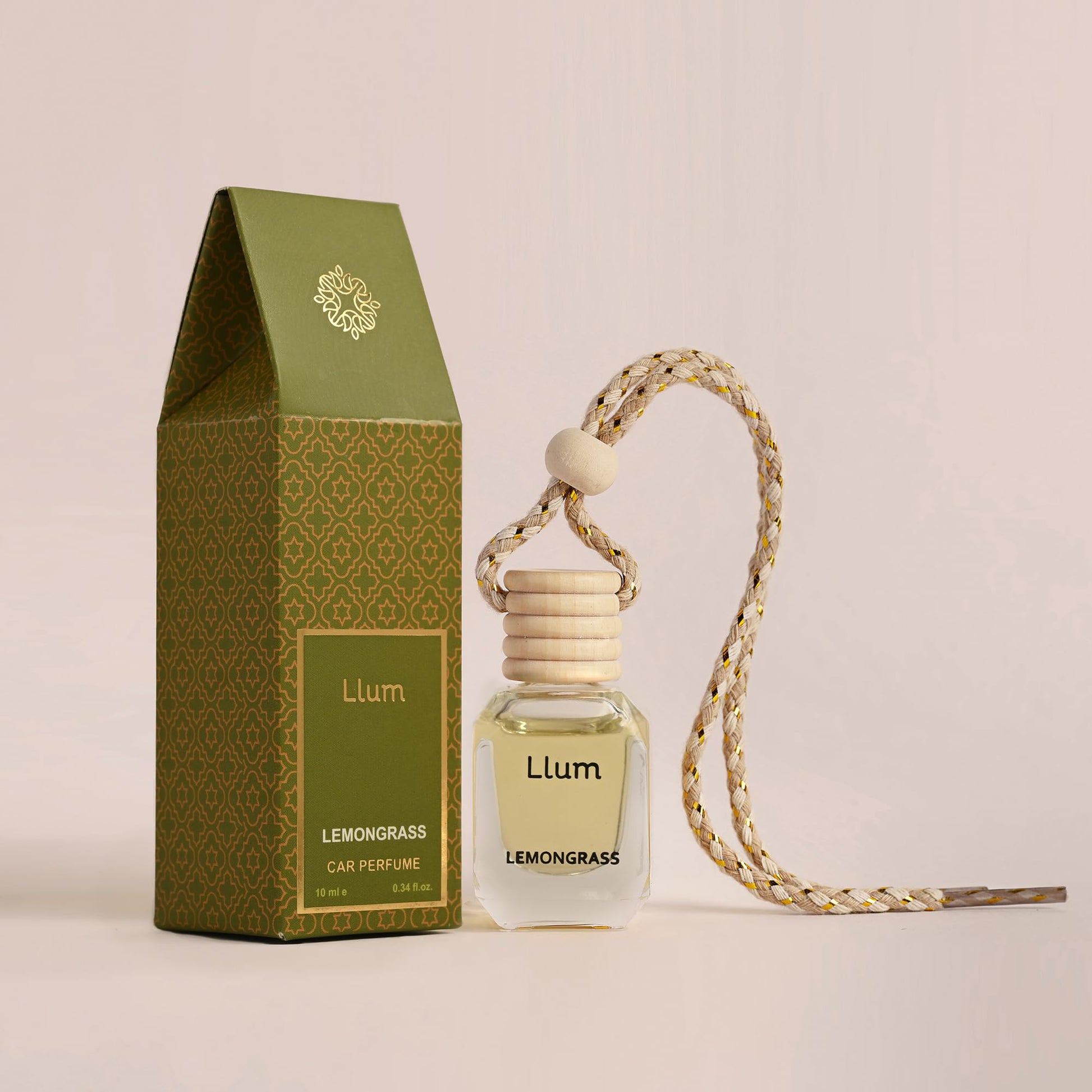 معطر هواء معلق للسيارة برائحة العنبر والفانيليا من لوم |10 مل، عبوة من قطعة واحدة |فاخر، عضوي خالٍ من السموم، خالٍ من الكحول، عطر |ملحق داخلي لرائحة عطرة |عطر يدوم طويلاً