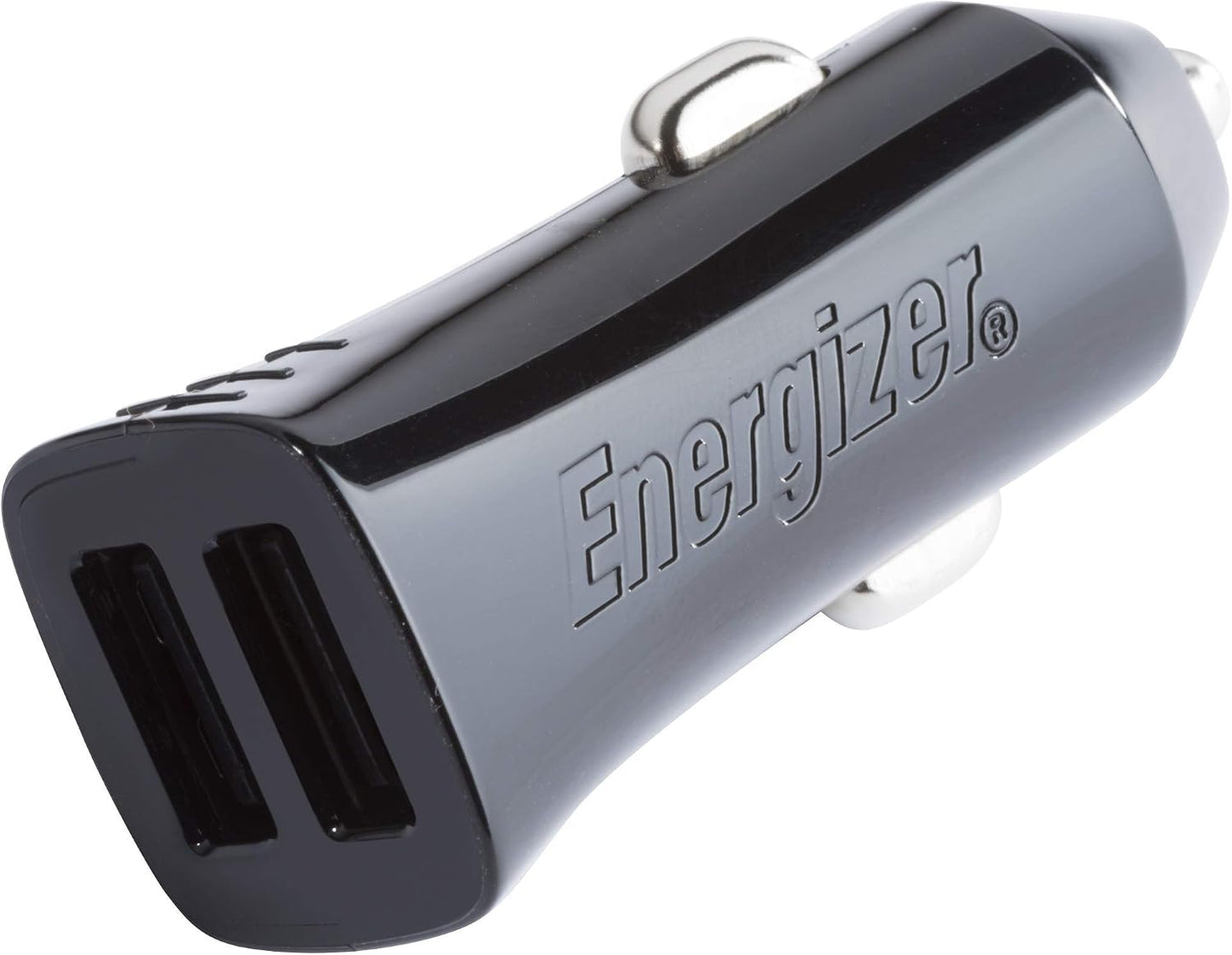 انرجايزر شاحن سيارة كلاسيك 17 واط مزدوج USB مع شحن سريع 3.4 امبير D17 اسود