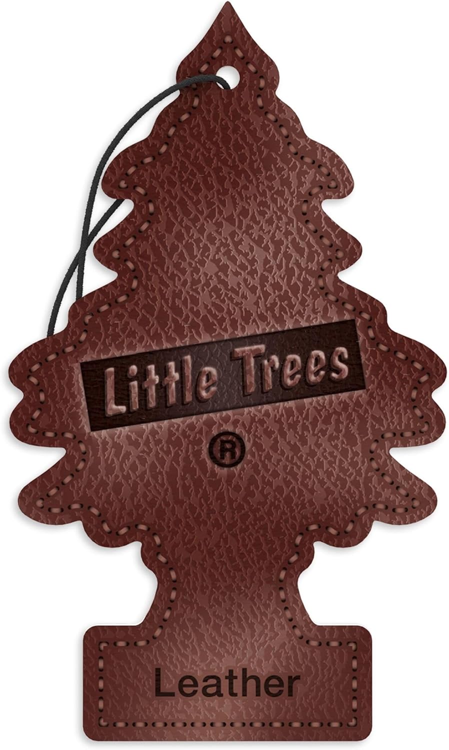 Little Trees Tree Card Air FReshener Leather, Brown, 10290, 1-Pack
