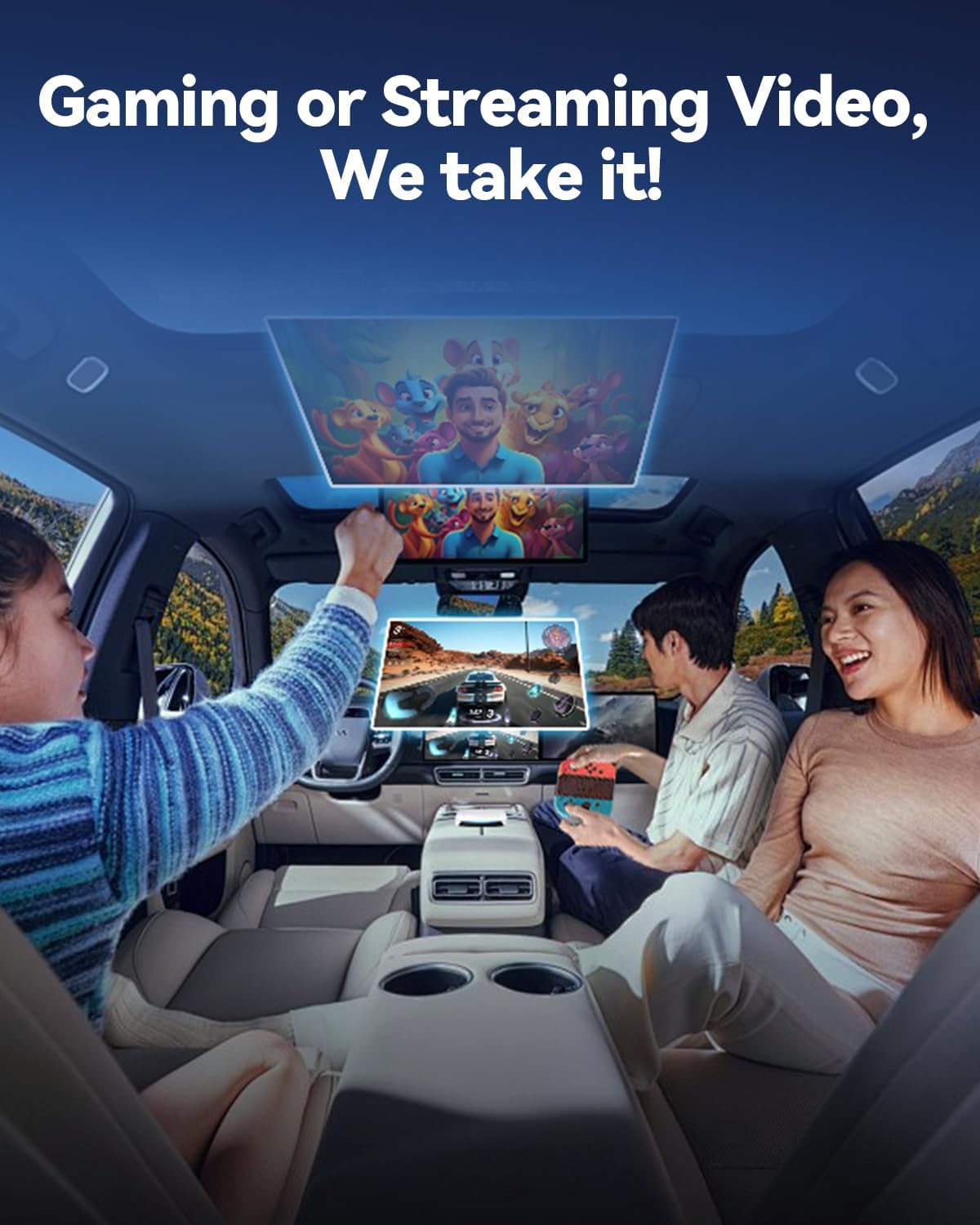 Carlinkit Top-tier Android Ai Box, HDMI Cinema Mode, Driven by Qualcomm 6225 with 8+128GB, SIM/TF Card, Built-in Google Play, Only Works the Vehicle with Wired CarPlay/Android Auto from Factory