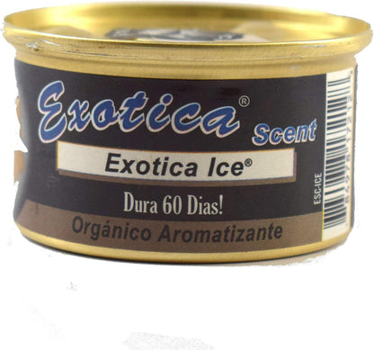Exotica Ice Organic Air Freshener, H6 x W6 D3.4 cm