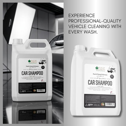 Bliss of Earth Car Shampoo 5L, Advanced High-Foam Car Wash for All Vehicles, Removes Dust, Mud & Road Dirt, Glossy Paint Protection, Made in UAE Vehicle Cleaner