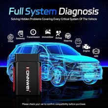 ماسح ضوئي OBD2 بلوتوث KDIAG - أداة تشخيص كاملة للسيارة لمحرك، ناقل حركة، ABS، TPMS، تكييف، توجيه، بطارية، أخرى، مع تحكم مزدوج الاتجاه، إعادة ضبط الزيت/EPB/DPF/BMS، تطبيق iOS Android