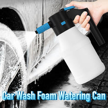 gernie Foam Watering Can, Cordless Pump Foam Sprayer, Automatic Spray Handheld High Pressure Pump Sprayer for Car Washing Gardening Watering Sprinkling, Garden Sprayer