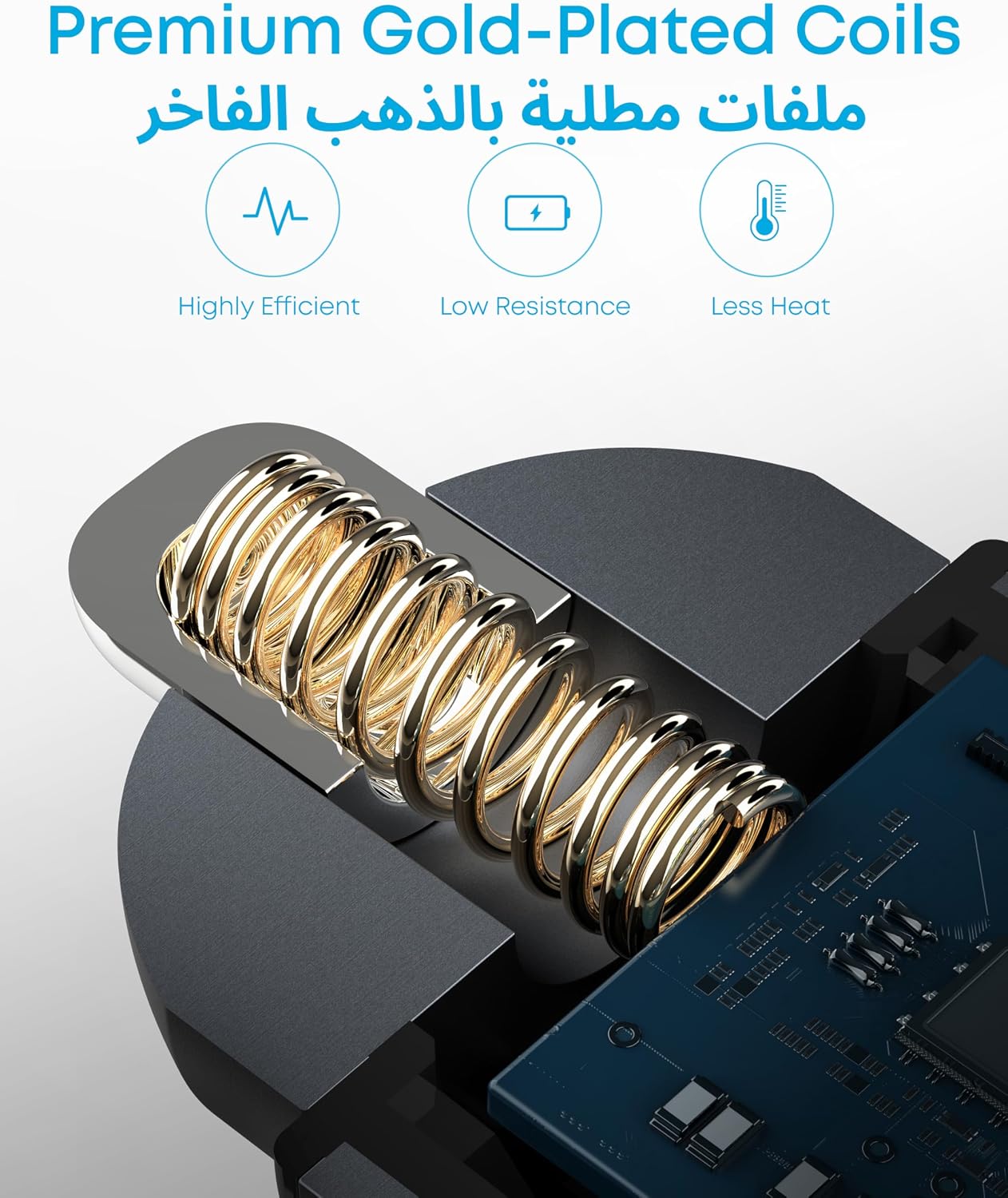 شاحن سيارة من انكر، شاحن سيارة معدني ميني 24 واط/4.8 امبير مع منفذ USB مزدوج، محول سيارة باور درايف 2 مع مصباح ليد أزرق، لهاتف ايفون 16/15/14/13/12، سامسونج، هواوي، شاومي، ريدماي، فيفيو، اوبو والمزيد