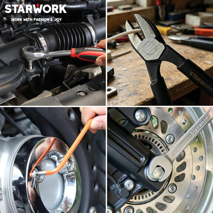 STARWORK True Mechanic™ 314-Piece Mechanics Tool Set and Socket Set, Professional Metric Set