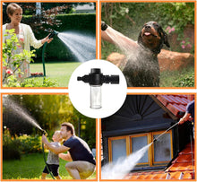 Adjustable High Pressure Garden Hose Foam Sprayer - Multi-Function Car Wash Water Gun with Foam Cannon, Jet Nozzle for Lawn, Plant Watering, Pet Shower & Home Cleaning