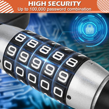 Combination Steering Wheel Lock Password Code Heavy Duty Car Security Black