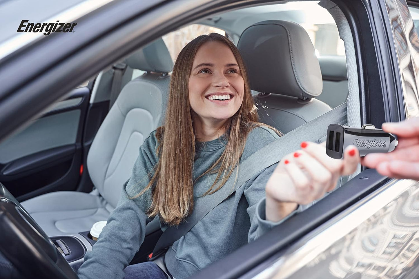 انرجايزر شاحن سيارة كلاسيك 17 واط مزدوج USB مع شحن سريع 3.4 امبير D17 اسود