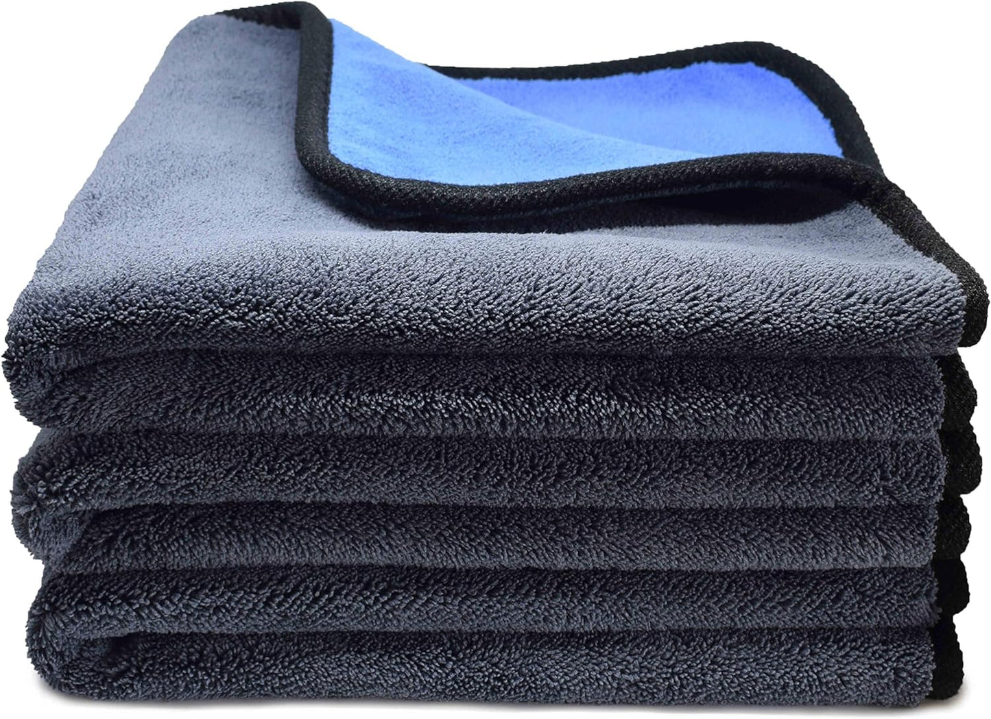 Kemes Microfibre Car Cloths, Pack of 3, 500 GSM Polishing Cloth, Paint Care, Extremely Absorbent and Gentle Soft for Caring for Car and Motorcycle, Drying, Polishing, 30 x 30 cm (3 Pieces)