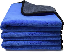 Kemes Microfibre Car Cloths, Pack of 3, 500 GSM Polishing Cloth, Paint Care, Extremely Absorbent and Gentle Soft for Caring for Car and Motorcycle, Drying, Polishing, 30 x 30 cm (3 Pieces)