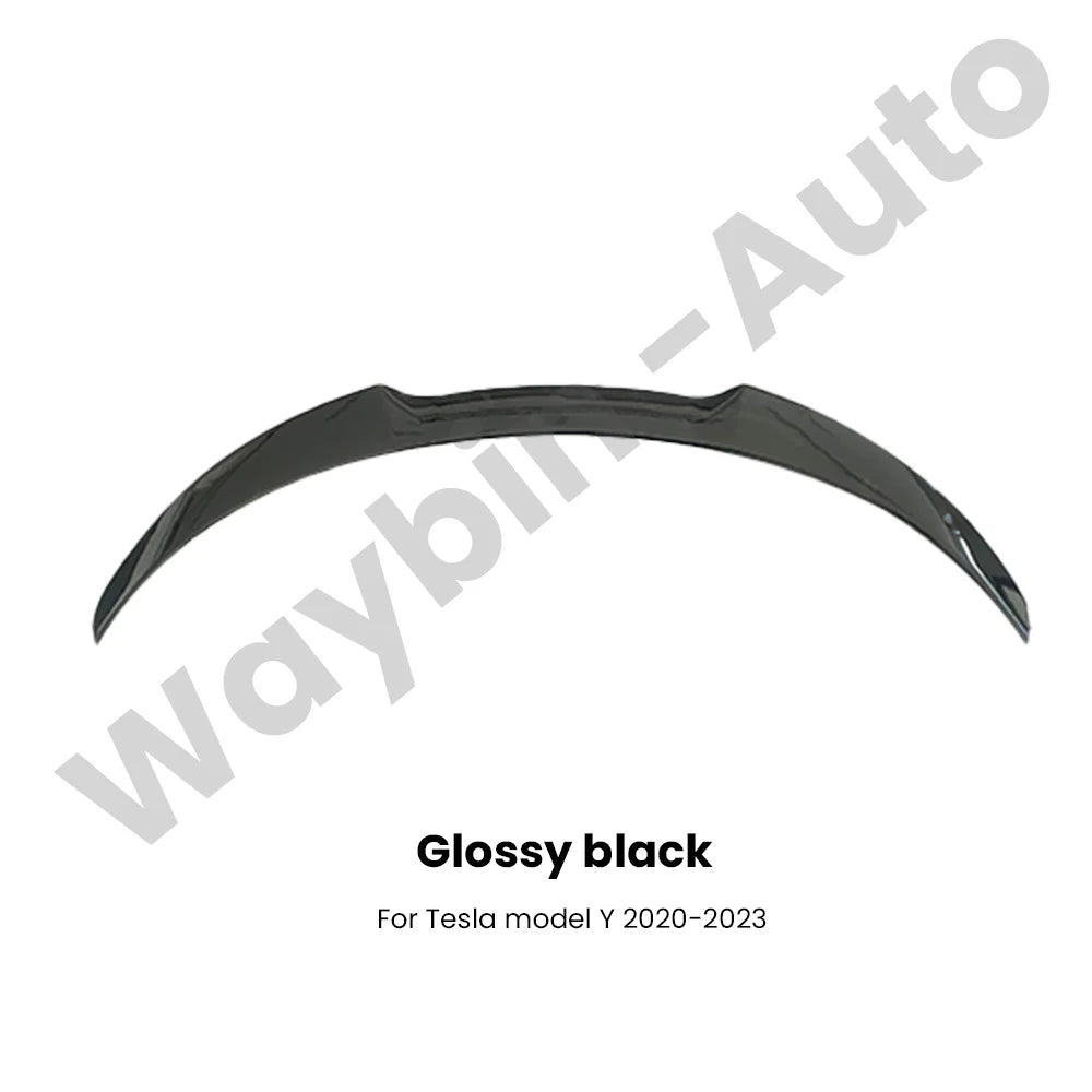 طقم بودي كت كامل لتسلا موديل 3 وModel Y (2017-2024) – فرونت ليب، سايد سكيرت، ديفيوزر خلفي وسبويلر أسود لامع