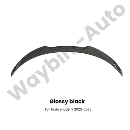 طقم بودي كت كامل لتسلا موديل 3 وModel Y (2017-2024) – فرونت ليب، سايد سكيرت، ديفيوزر خلفي وسبويلر أسود لامع