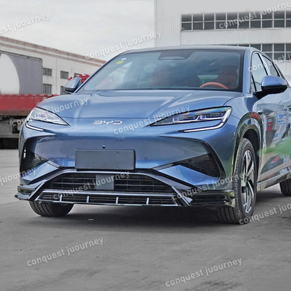 طقم بودي كت رياضي لـ BYD Sealion 7 (2025+) – فرونت ليب، ديفيوزر خلفي وملحقات خارجية ABS أسود لامع