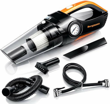 2-in-1 Car Vacuum Cleaner & Tire Inflator